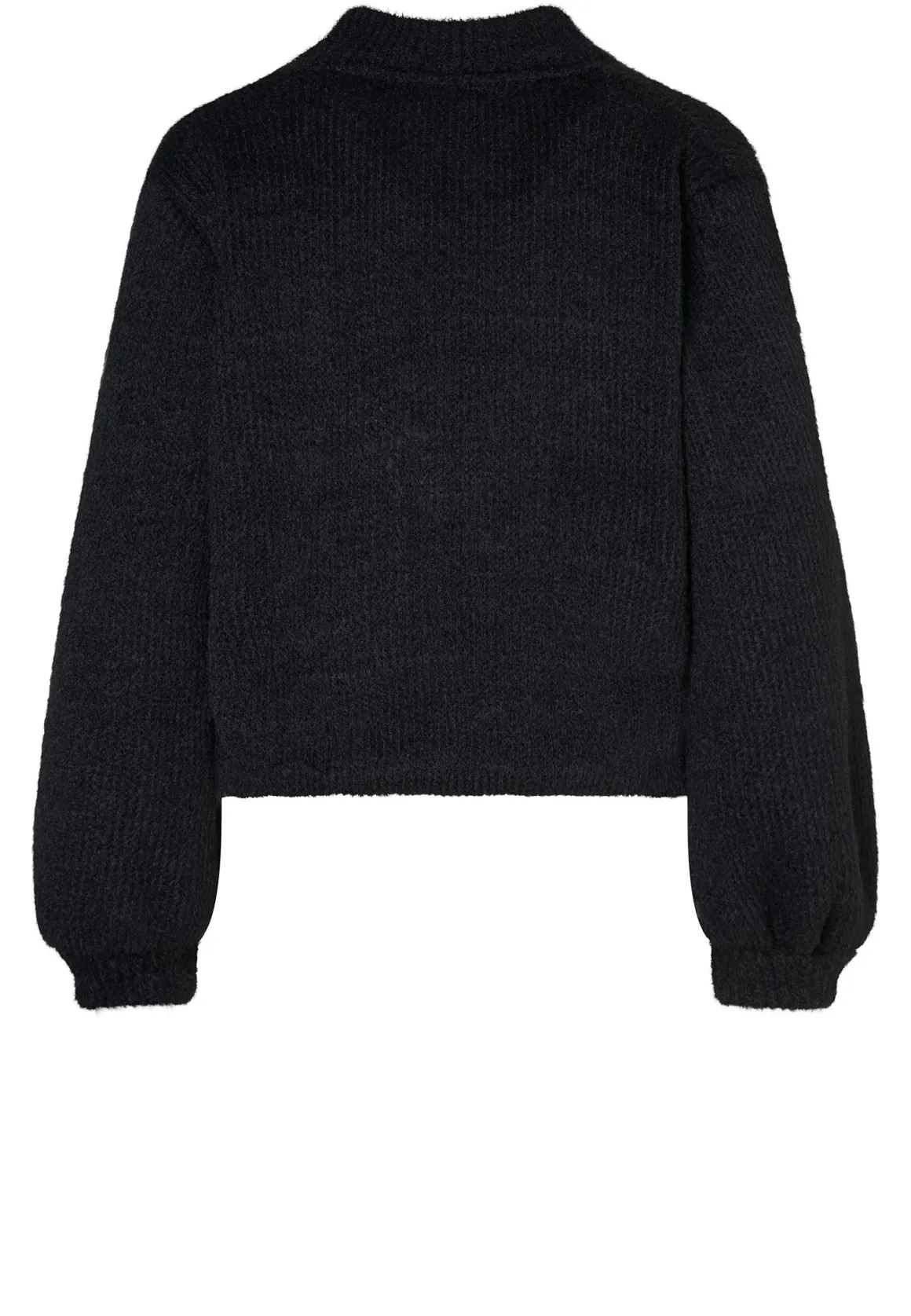 Plüsch-V-Pullover Enaya