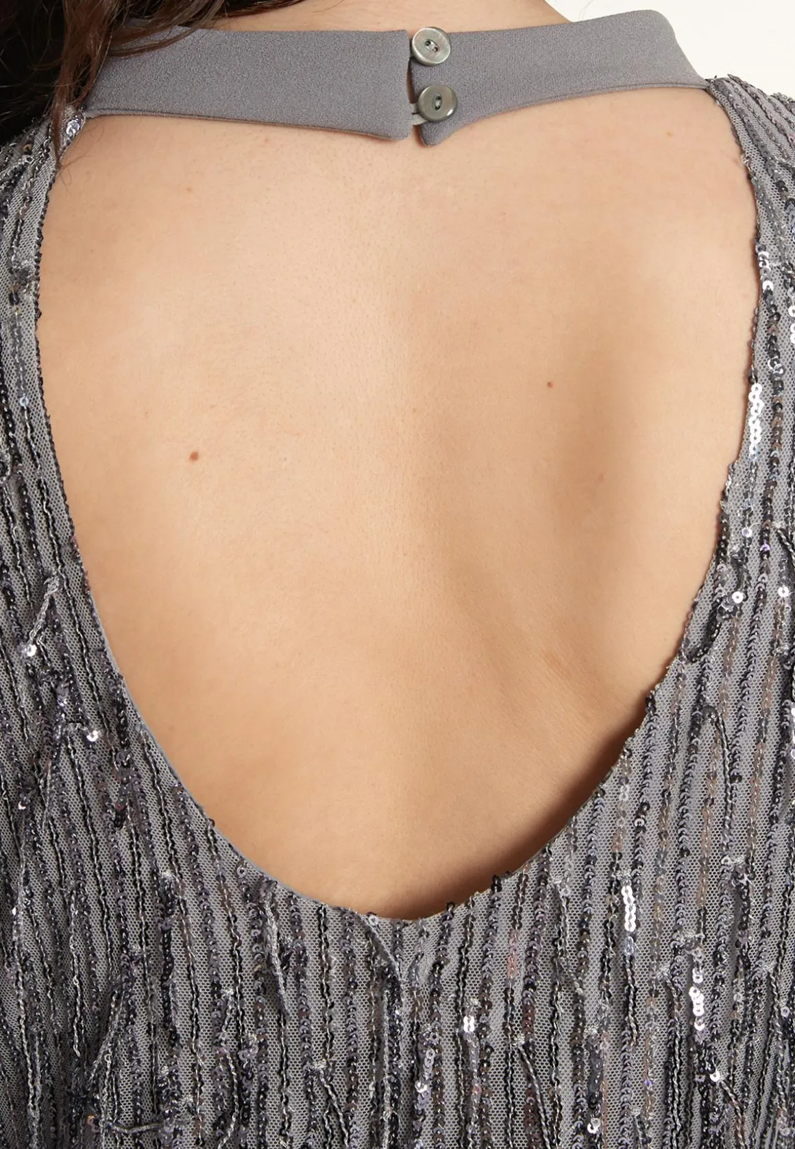 Rückenfreies Kleid Ocena