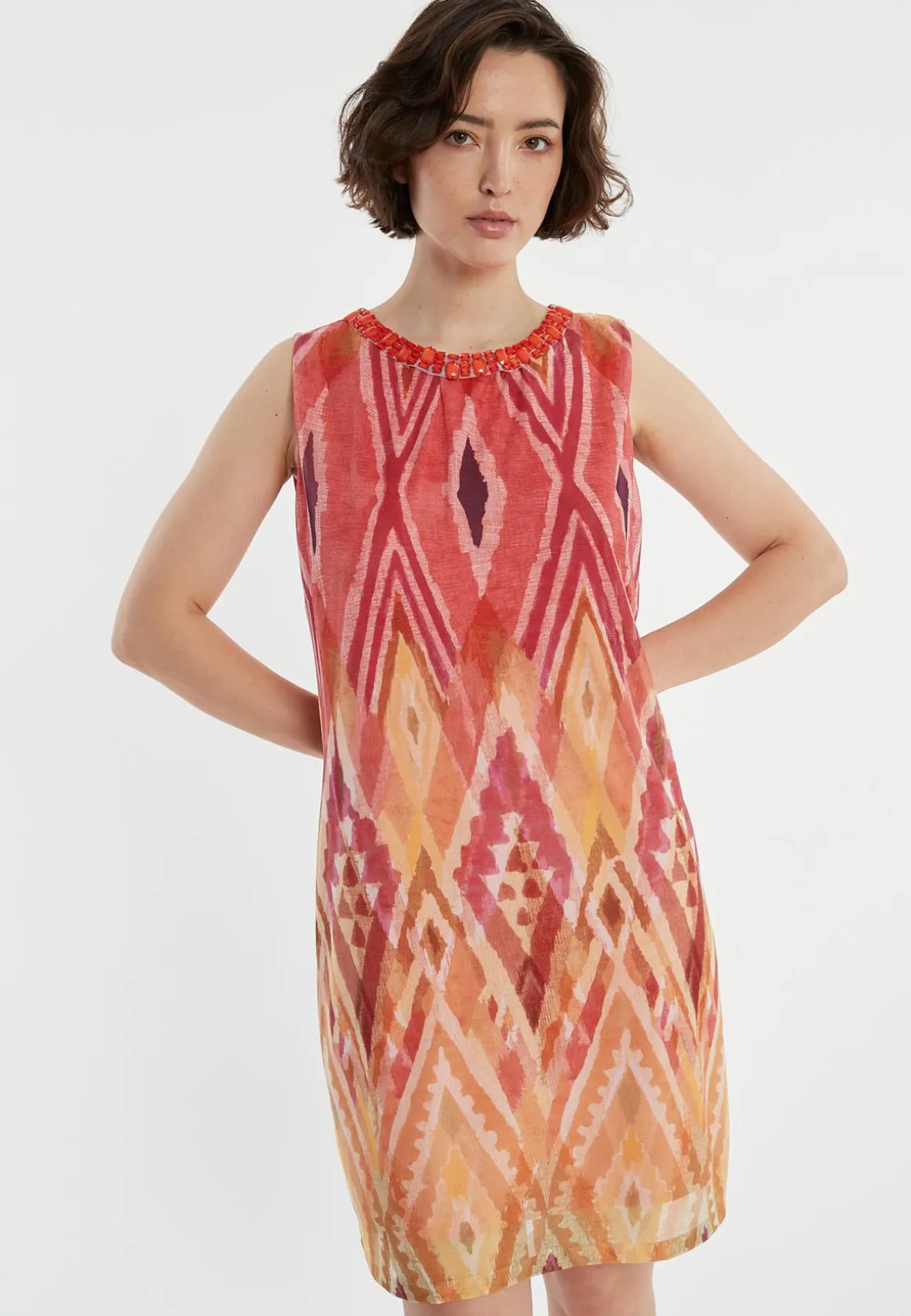 Ärmelloses Kleid Zibea
