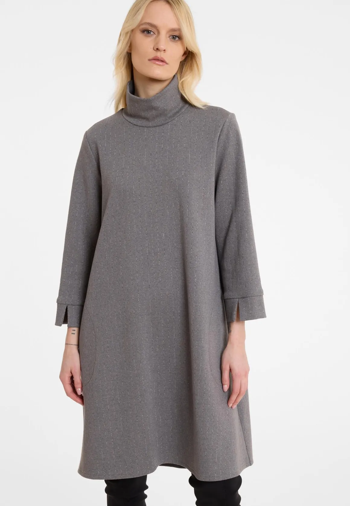 Rollkragenkleid Antea