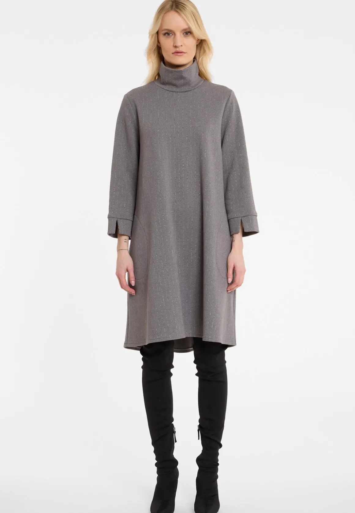 Rollkragenkleid Antea