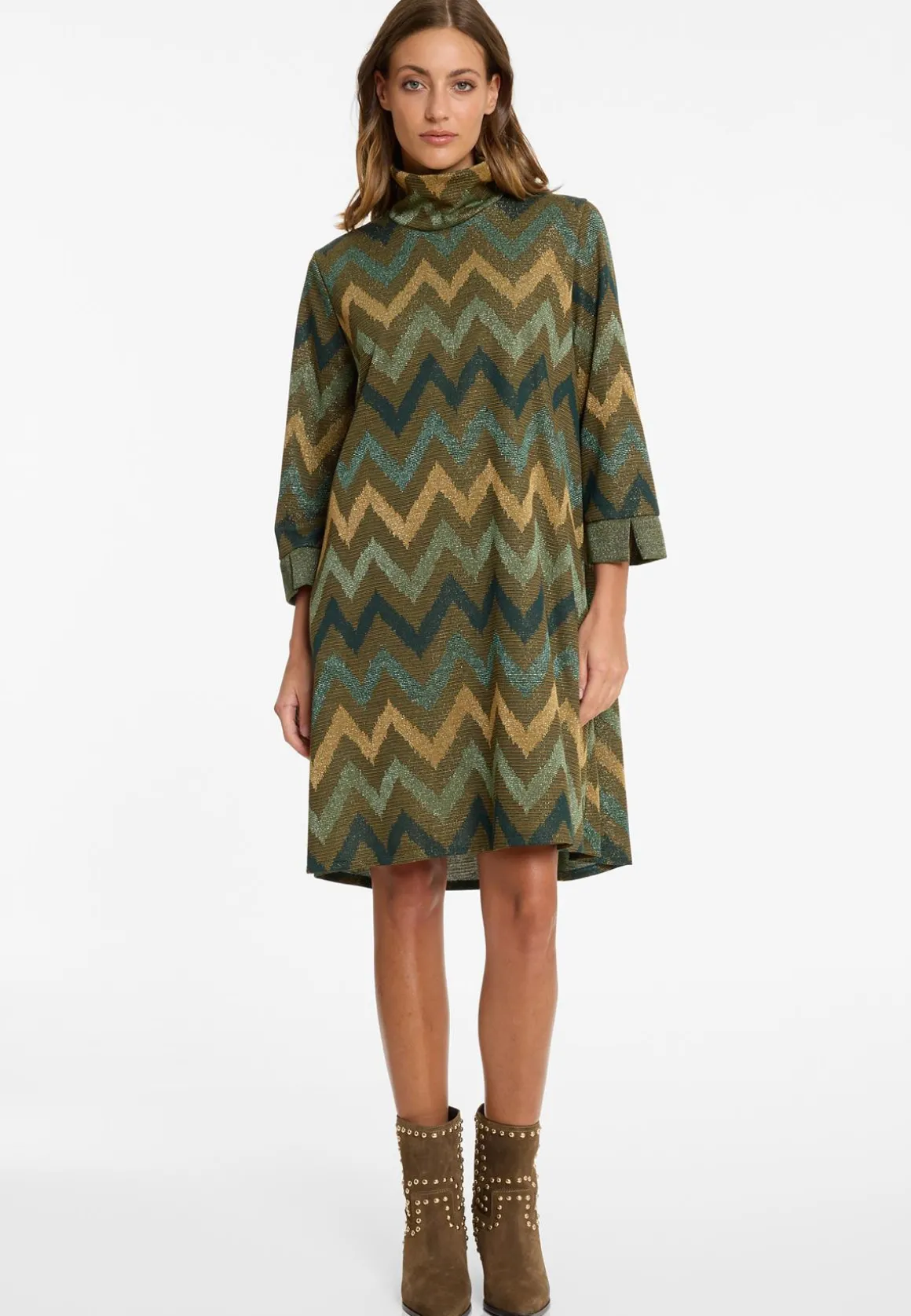 Rollkragenkleid Avera