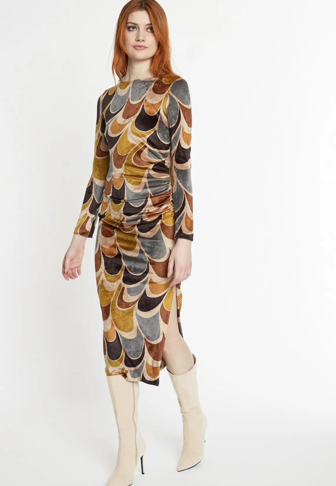 Schlauchkleid Sotane