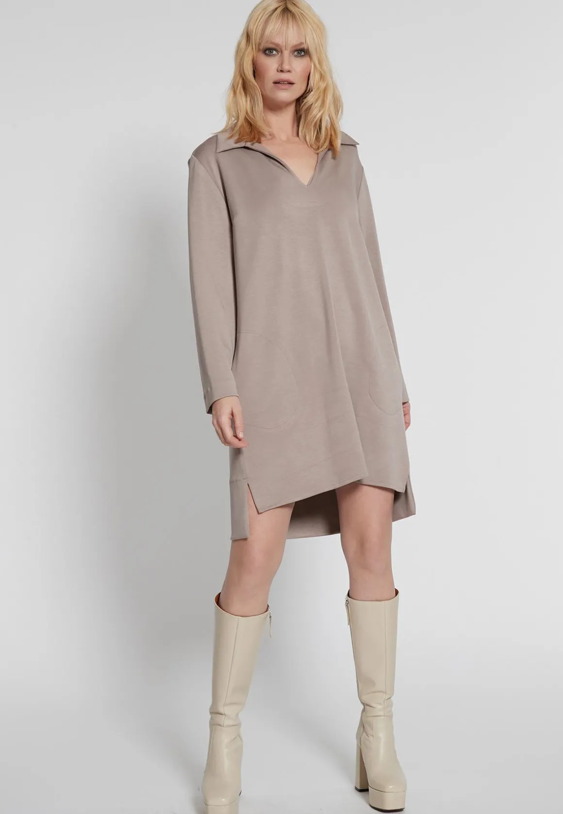 Schlichtes Kleid Hecina
