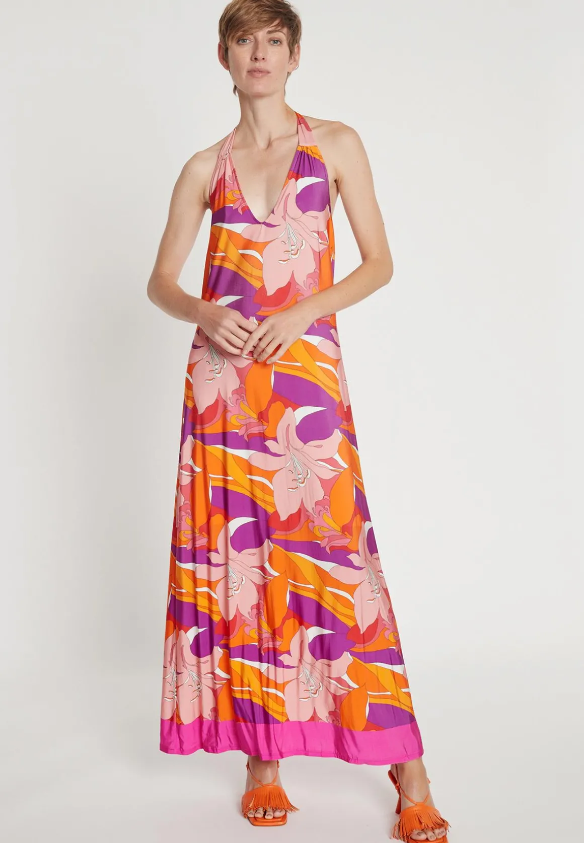 70's Maxikleid Loaly