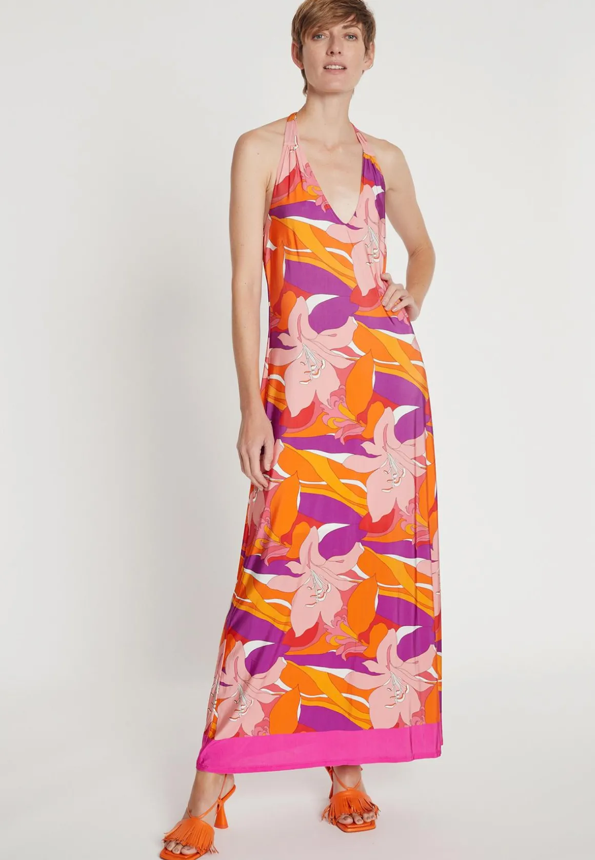 70's Maxikleid Loaly