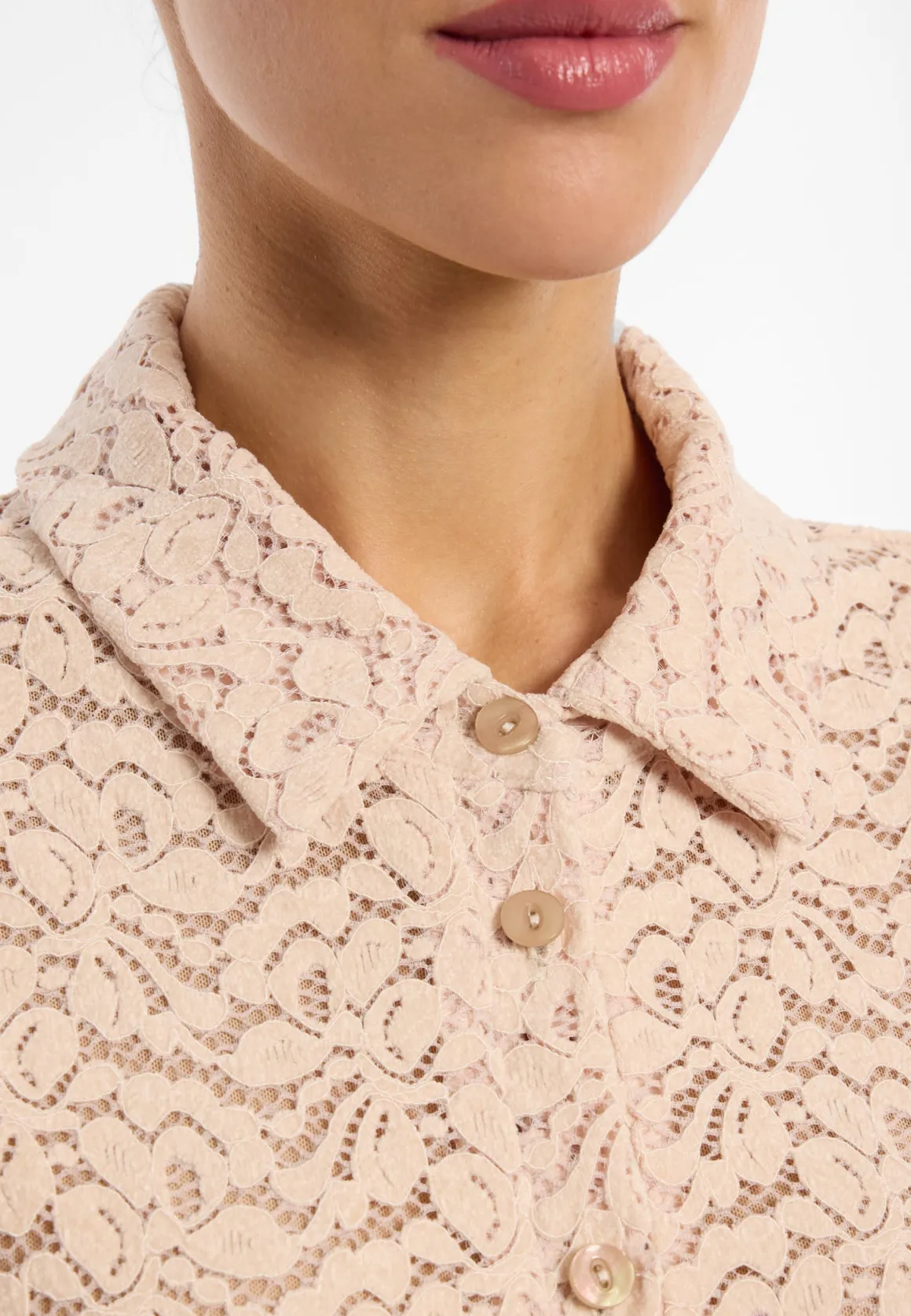 Spitzen Bluse Enloryas
