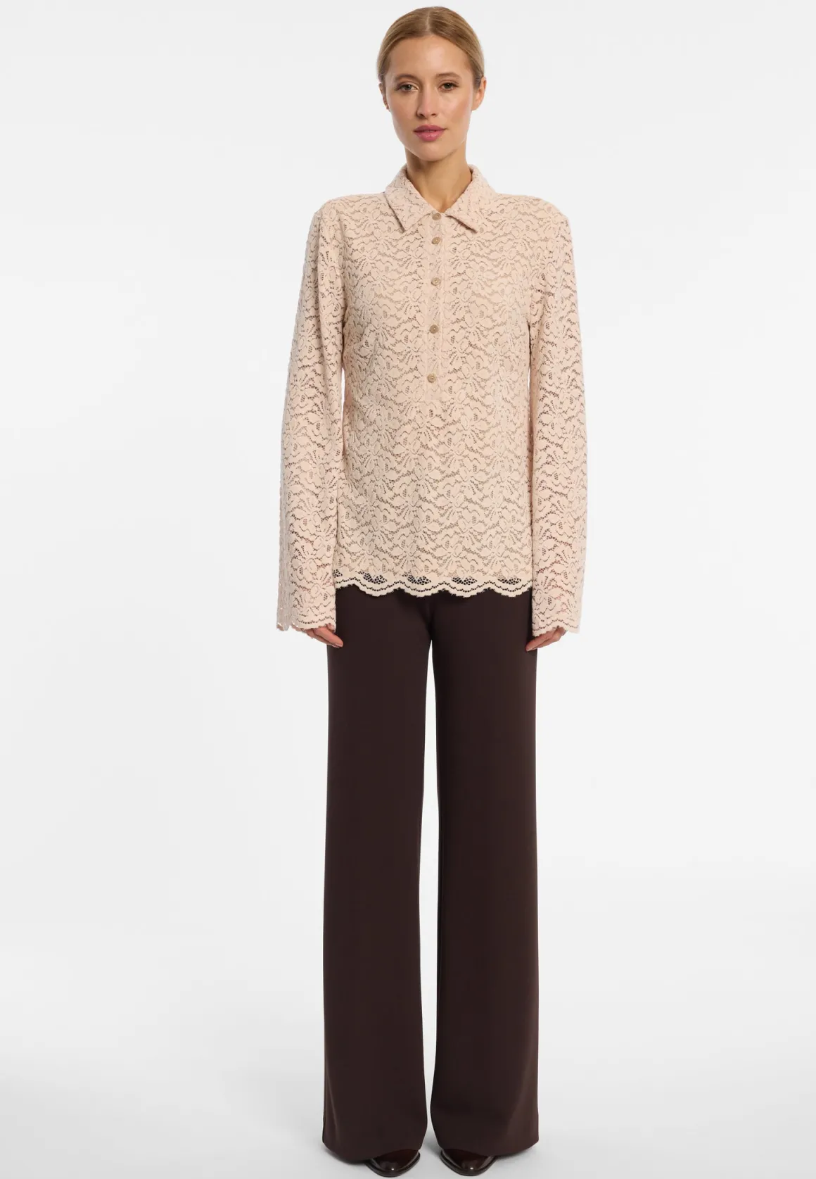 Spitzen Bluse Enloryas