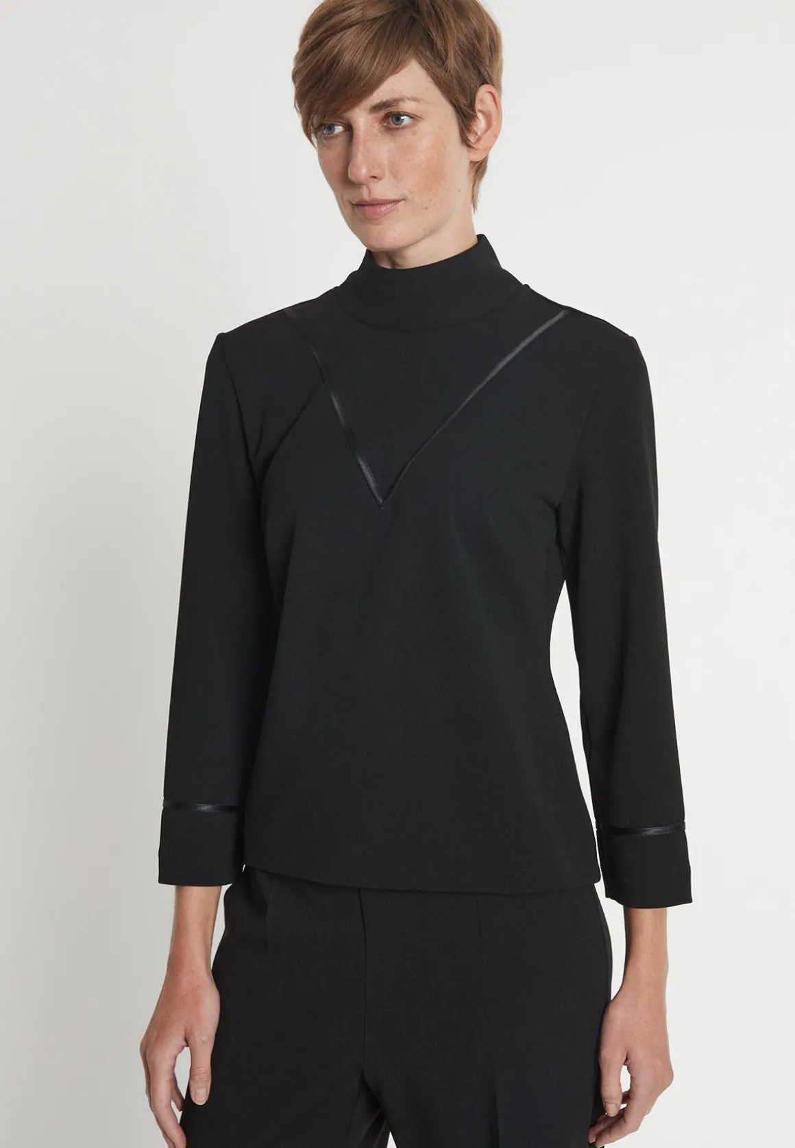 Stehkragenshirt Harvos