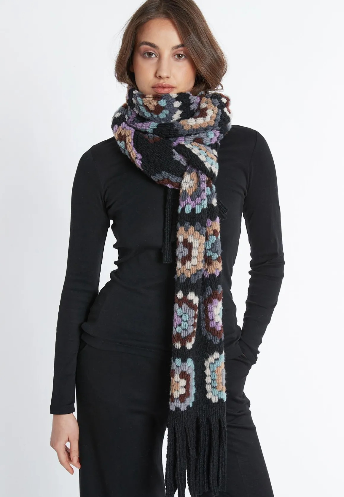 Strickschal Sabata