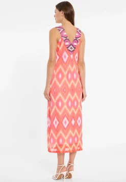 V-Ausschnitt-Kleid Dorelya