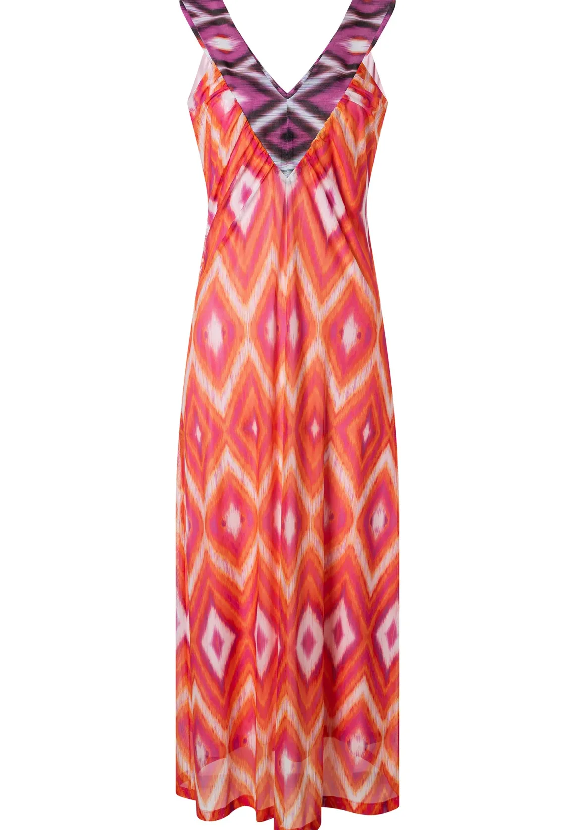 V-Ausschnitt-Kleid Dorelya