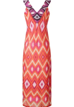 V-Ausschnitt-Kleid Dorelya